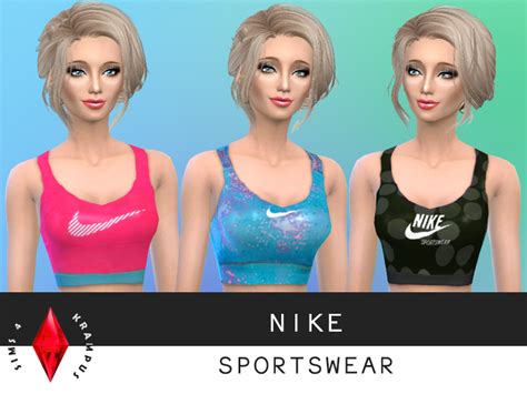 Sims4krampus Set Of 3 Nike Sports Bras