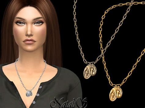Double Locket On A Chain By Natalis At Tsr Sims 4 Updates