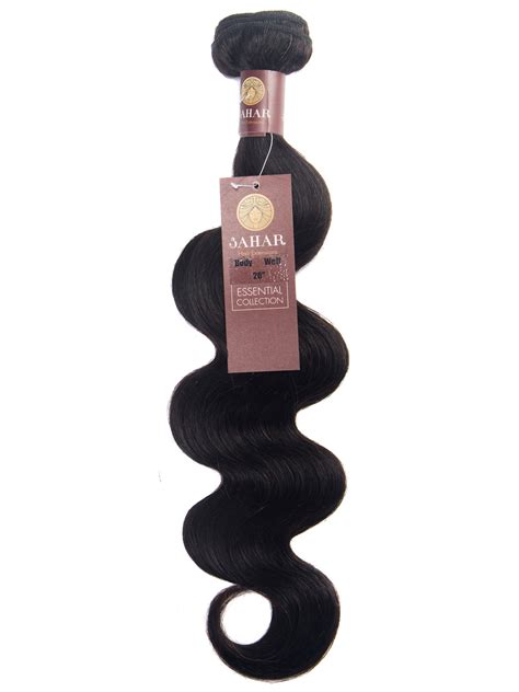Sahar Essential Virgin Remy Human Hair Extensions 100g 8a Body Wave