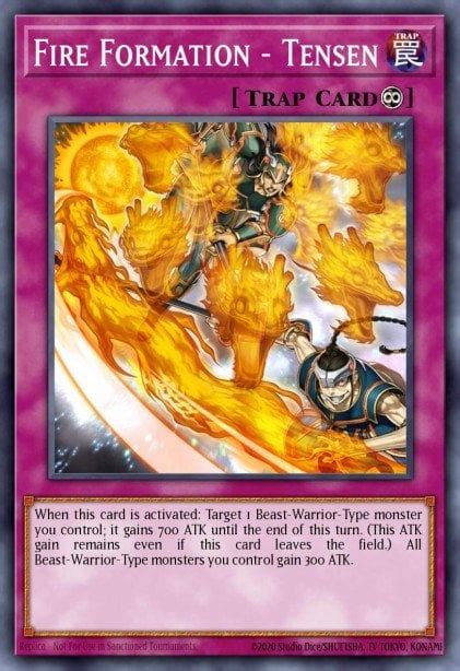 Fire Formation Tenken Cách Sở Hữu Lá Bài Yu Gi Oh Việt Nam Ygo