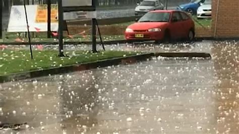 Nsw Battered By Worst Hail In Two Decades Daily Telegraph