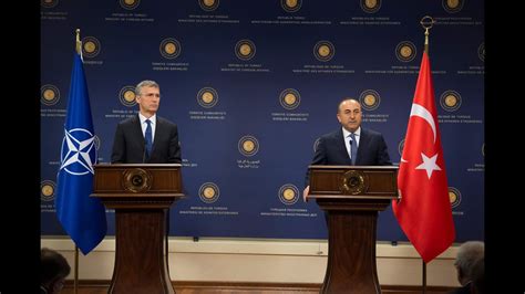 NATO Secretary General With Minister Of Foreign Affairs Of Turkey 21