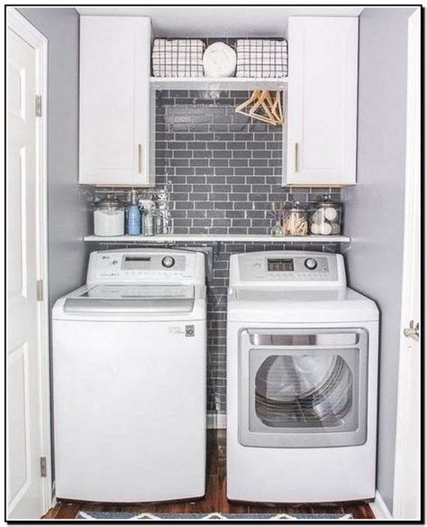 80 Coolest Laundry Room Ideas For Top Loaders With Hanging Racks 17