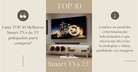 Top 10 As Melhores Smart Tvs De 75 Para Comprar Lista 2024