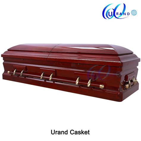 Cloth Covered Casket Emperor Half Couch Coffin And Casket China Wood