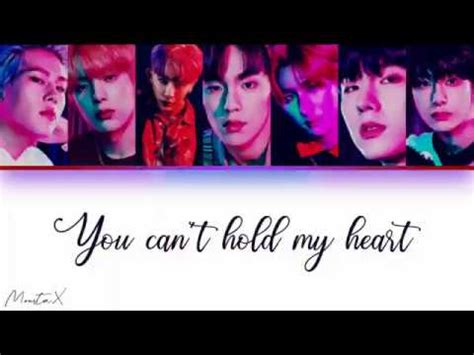Monsta X YOU CAN T HOLD MY HEART Color Coded Lyrics Eng Pt YouTube
