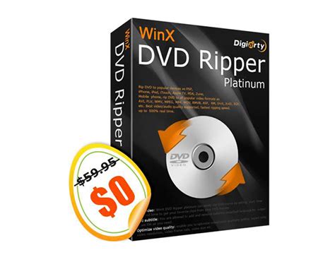 Get Winx Dvd Ripper Platinum Worth 5995 Free For A Limited Time