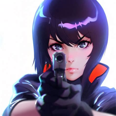 Motoko Ghost In The Shell By Ilya Kuvshinov Ghost In The Shell