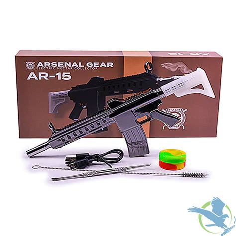 Arsenal Gear Ar 15 500mah Electric Nectar Collector Glass Pipes