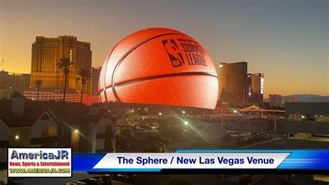 Watch The New Sphere Debuts Its Led Light Show In Las Vegas Americajr