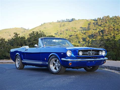 1965 Ford Mustang Gt Convertible Rental Monterey Touring Vehicles
