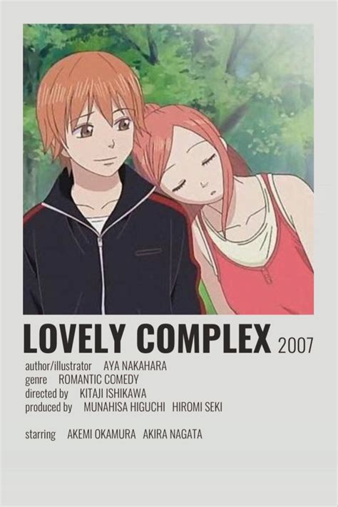 Lovely Complex In 2021 Lovely Complex Lovely Complex Anime Anime Films