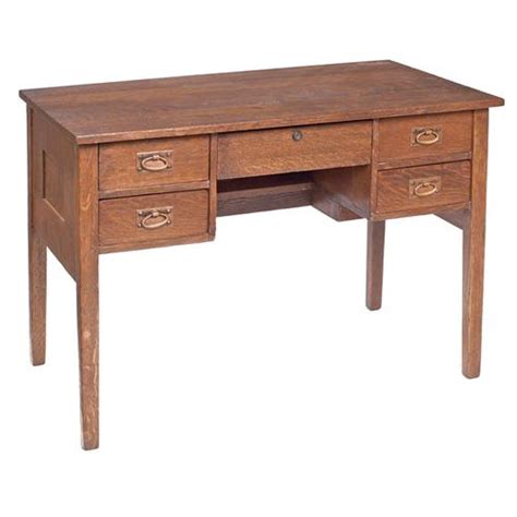 Shop for vintage stickley desks & writing tables at auction, starting bids at $1. Gustav Stickley desk,#709