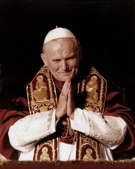 Pope John Paul Ii Appears Following His Election In 1978 The Catholic Sun