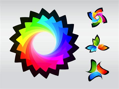 Colorful Logos Vector Art And Graphics
