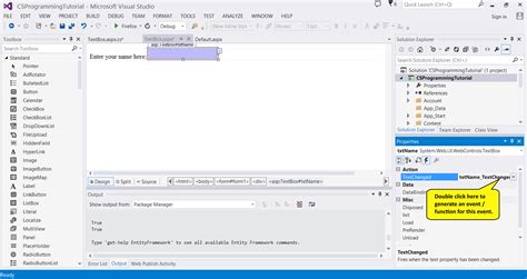 Textbox Control In Asp Net C Web Form
