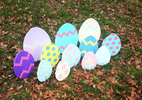 Easter Decor One Wooden Easter Egg Featured On 1001 Pallets Etsy