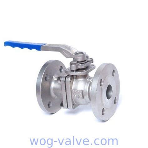 Industrial 2 Pieces Floating Type Ball Valve Dn50 Din Standard Pn16