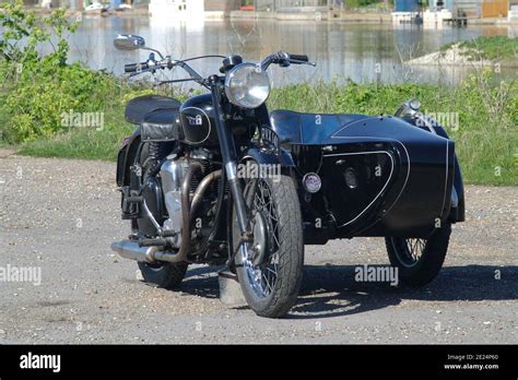 1950 Bsa 650 Cc A10 Golden Flash Et Steib Sidecar Photo Stock Alamy