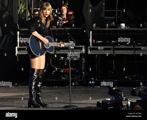 Taylor Swift Performs At The Bbc Biggest Weekend Held At Singleton Park