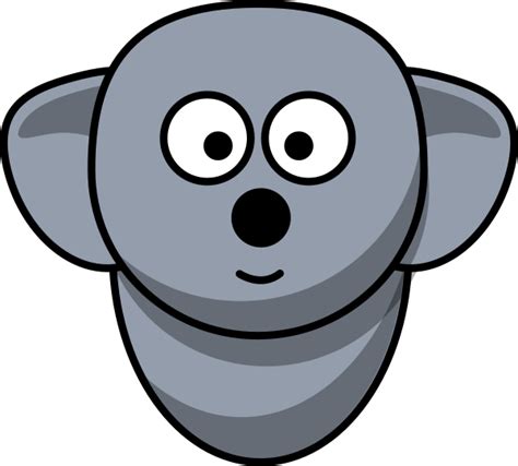 Koala Clip Art At Clker Com Vector Clip Art Online Royalty Free Public Domain
