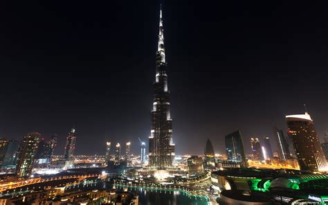 Burj Khalifa At Night Wallpaper Sf Wallpaper