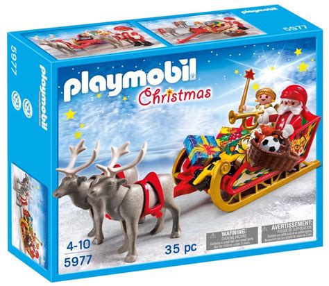 The Playmobil Christmas Sleigh With Reindeers And Santa Claus