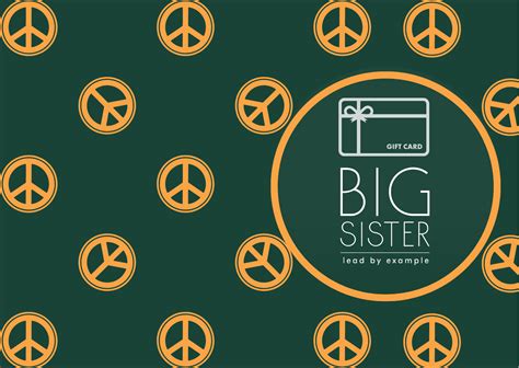 shop big sister merch et t cards — big sister