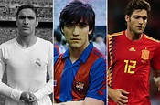 The three generations of Marcos Alonsos who played at Wembley