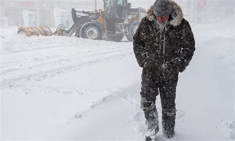 Record Snowfall Buried Many Regions Of North America Over The Weekend