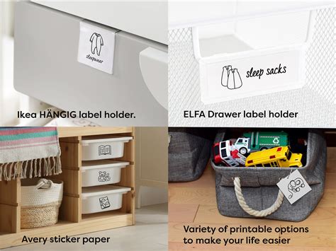 Printable Editable Nursery Dresser Drawer Labels For Baby Etsy Australia