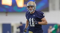 Notre Dame WR Ben Skowronek All In For Final Campaign | Irish Sports Daily
