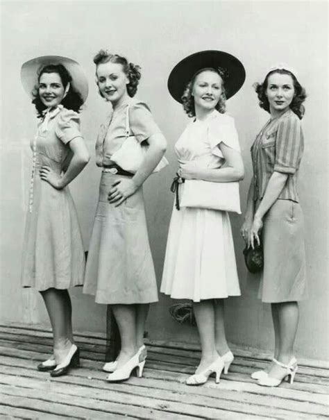 1940s Day Wear How I Wish Woman Still Dressed Like This Instead Of The