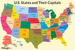 Printable List Of 50 States / States of America in Alphabetical Order ...