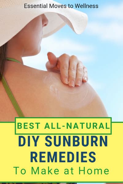 Sunburn Remedies That Are Effective Easy And All Natural Sunburn