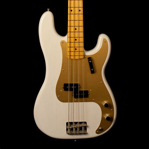 Fender Precision Bass American Original 50 S White Blonde Gitarren Total
