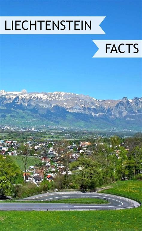 Vaduz, capital of Liechtenstein, and some facts about the country ...