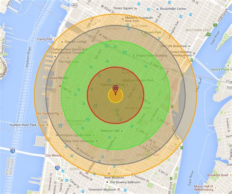 Hiroshima Blast Radius Map This Nuclear Bomb Map Shows What Would