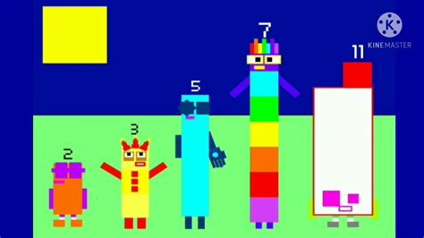 Numberblocks Primesnumberblocks Doubles Band Retro Youtube Images And