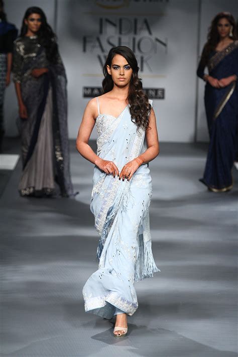 Vogue Presents Sari 247 At Amazon India Fashion Week Autumnwinter