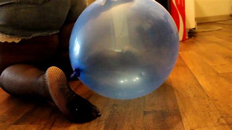 Asmr Chubby Girl Jean Shorts Pop Big Balloons Youtube