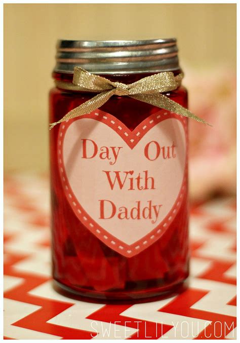 As a day dedicated to love, valentine's day is often considered a couple's holiday. Day Out With Daddy Jar - Valentine's Day Gift for Dad ...