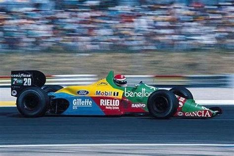 Emmanuele Pirro 1989 Benetton B189 Racing Benetton Race Cars