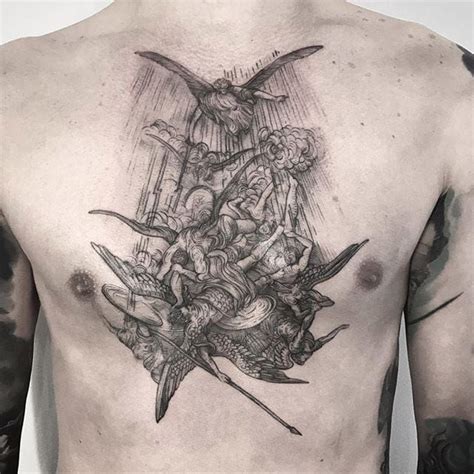 Share More Than 66 Battling Demons Tattoos Latest Ineteachers