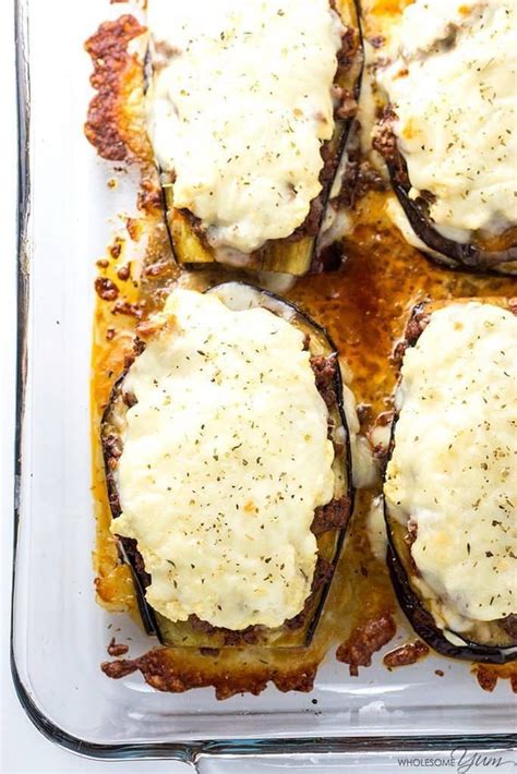Eggplant Lasagna Recipe Without Noodles Low Carb Gluten Free This