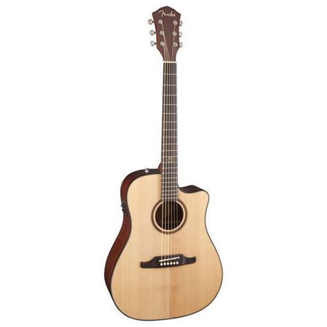 Fender F 1000ce Dreadnought Cutaway Electro Acoustic Guitar Natural At