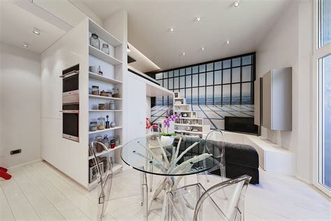 Small 29 Sqm Studio Apartment In White Is A Super Stylish Space Saver
