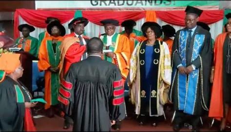 Pics Ed Honored With Doctorate In Law Degree At Uni Of Zambia