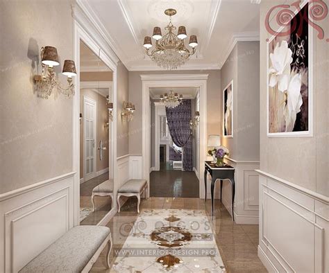 Стол и пуфик Мрамор на полу НЕТ Hall Interior Design