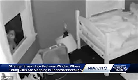 Burglar Creeps In Through Bedroom Window Just Steps Away From Two